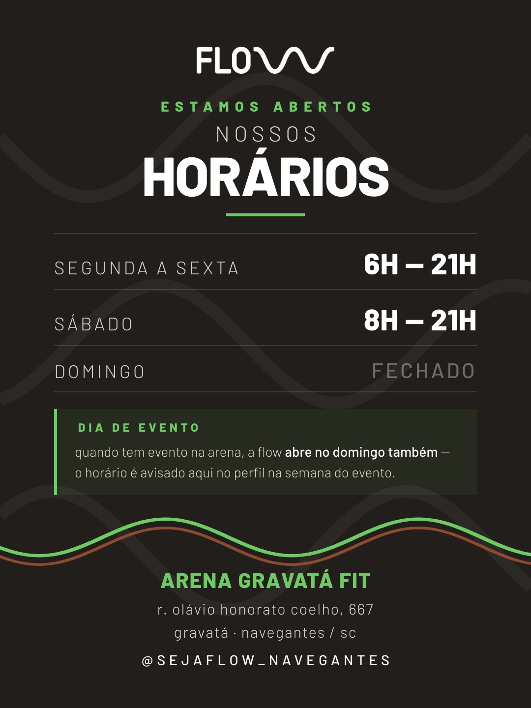 Card 2 — horários (3:4)